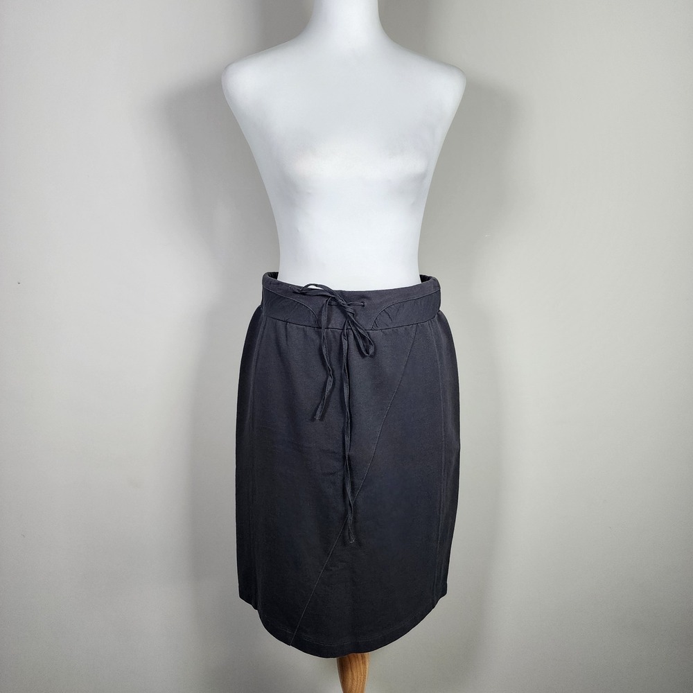 Sandwich Stretch Skirt Womens XS Pencil Mini Charcoal‎ Preppy Office Corporate